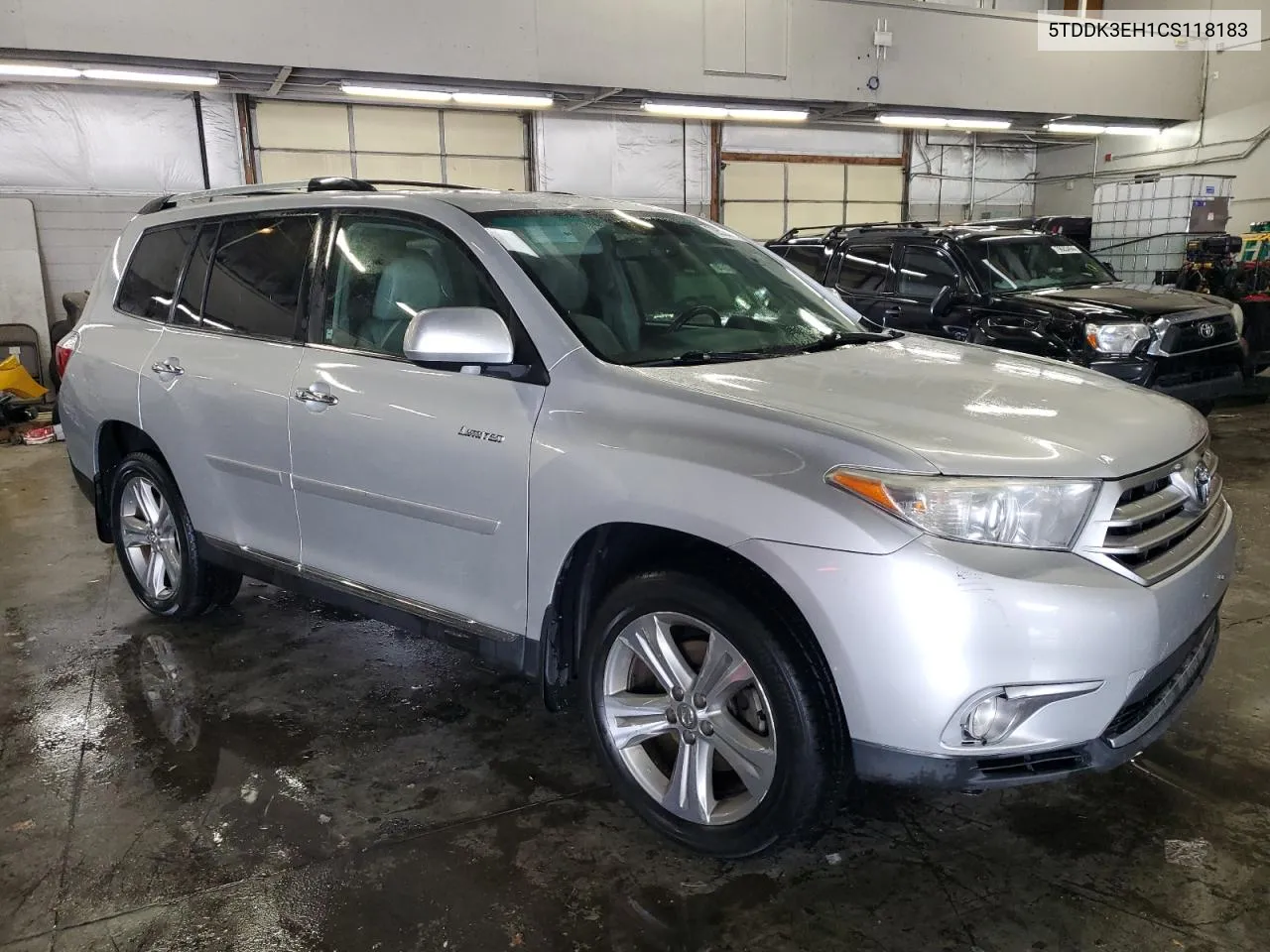 2012 Toyota Highlander Limited VIN: 5TDDK3EH1CS118183 Lot: 79527854