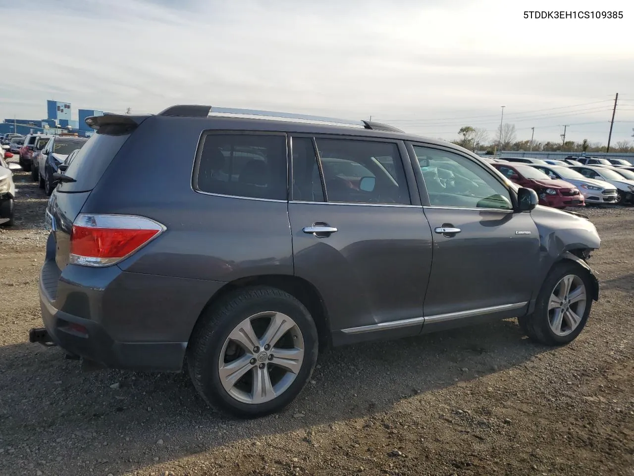 2012 Toyota Highlander Limited VIN: 5TDDK3EH1CS109385 Lot: 79675754