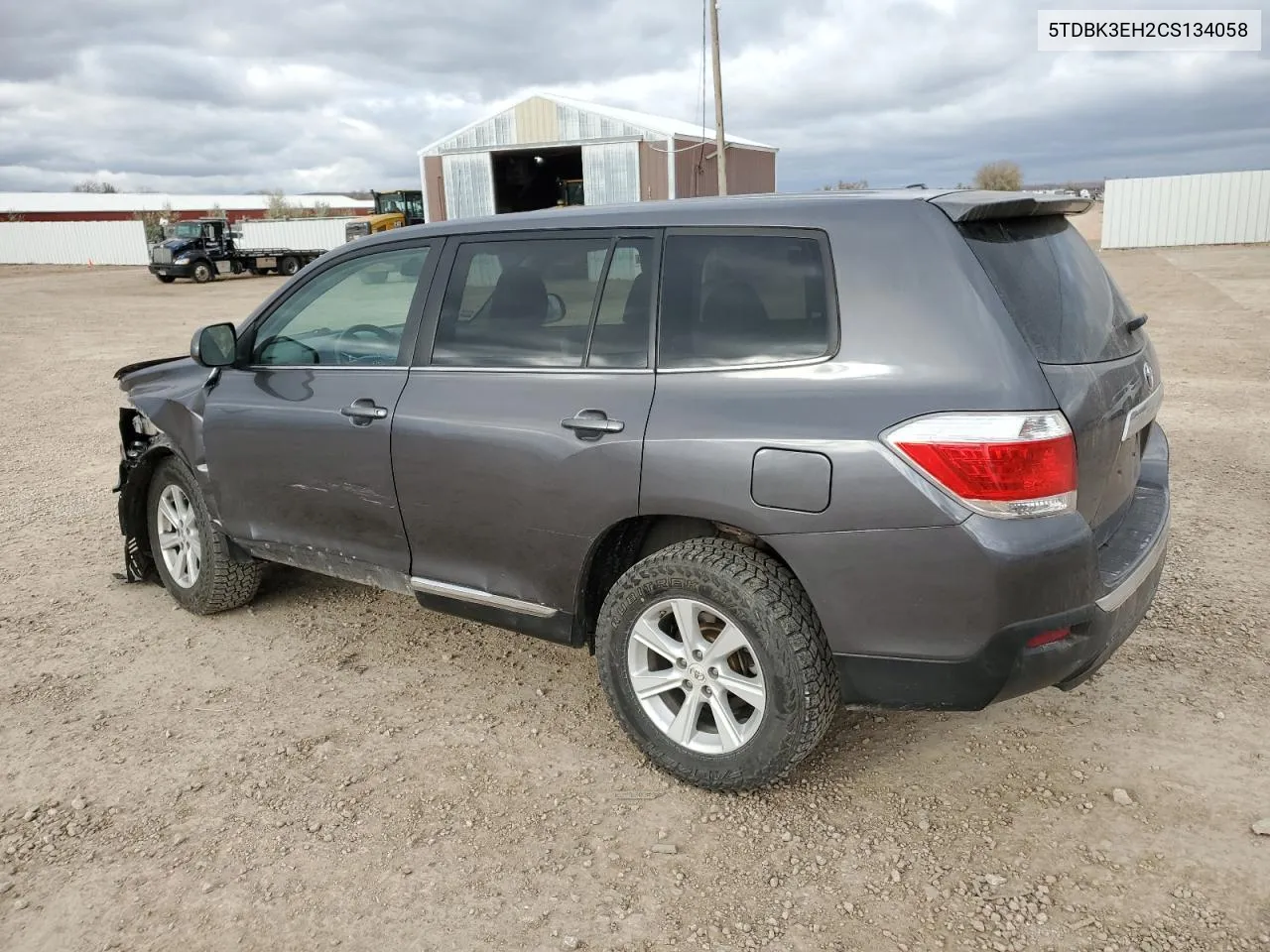 2012 Toyota Highlander Base VIN: 5TDBK3EH2CS134058 Lot: 79747464