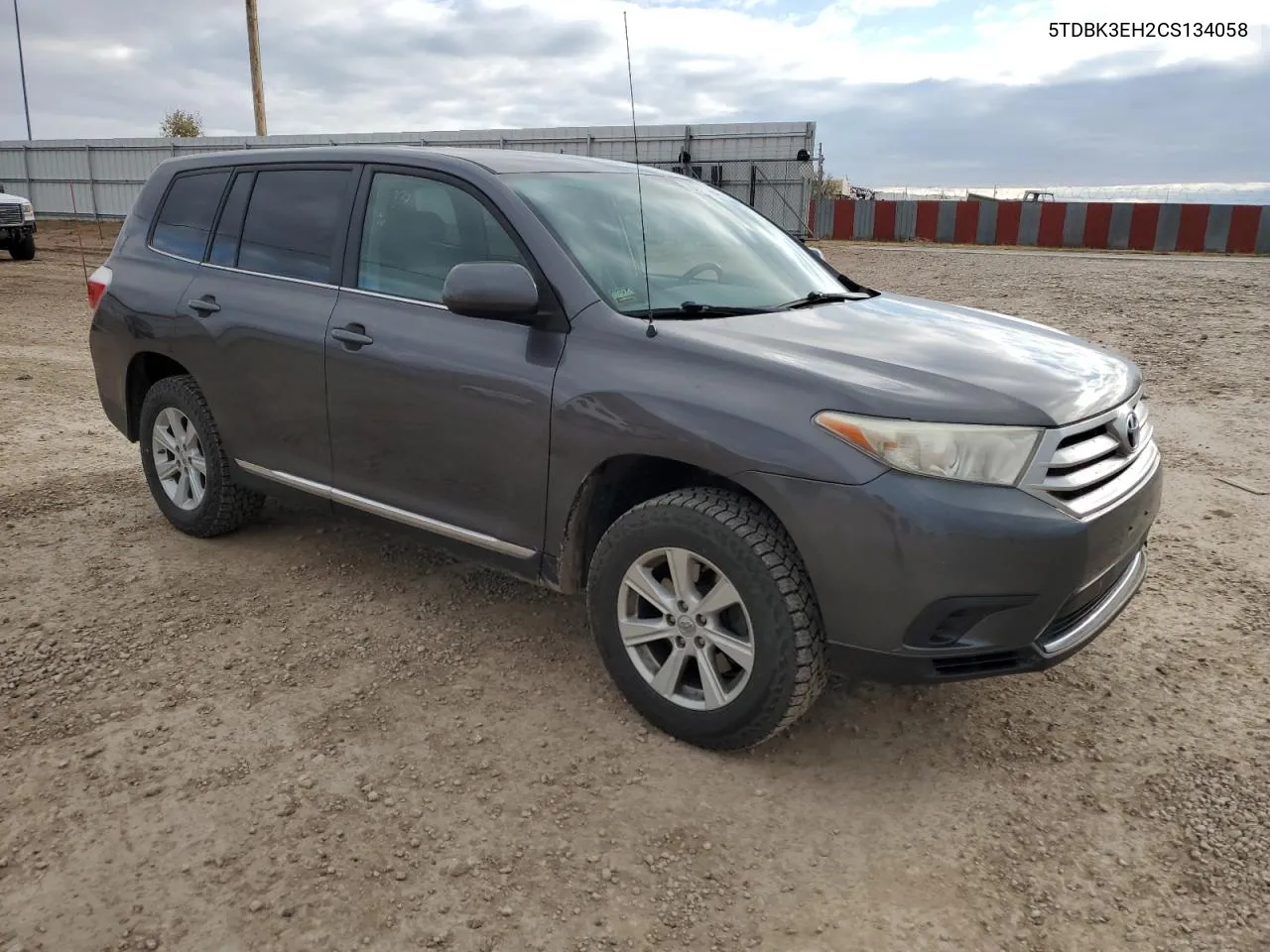 2012 Toyota Highlander Base VIN: 5TDBK3EH2CS134058 Lot: 79747464