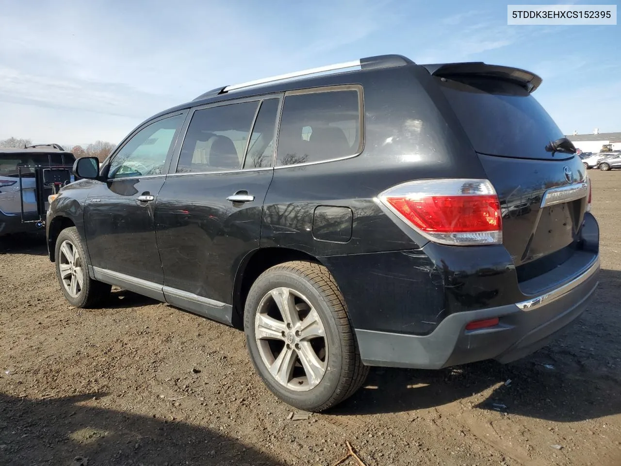 2012 Toyota Highlander Limited VIN: 5TDDK3EHXCS152395 Lot: 80146974