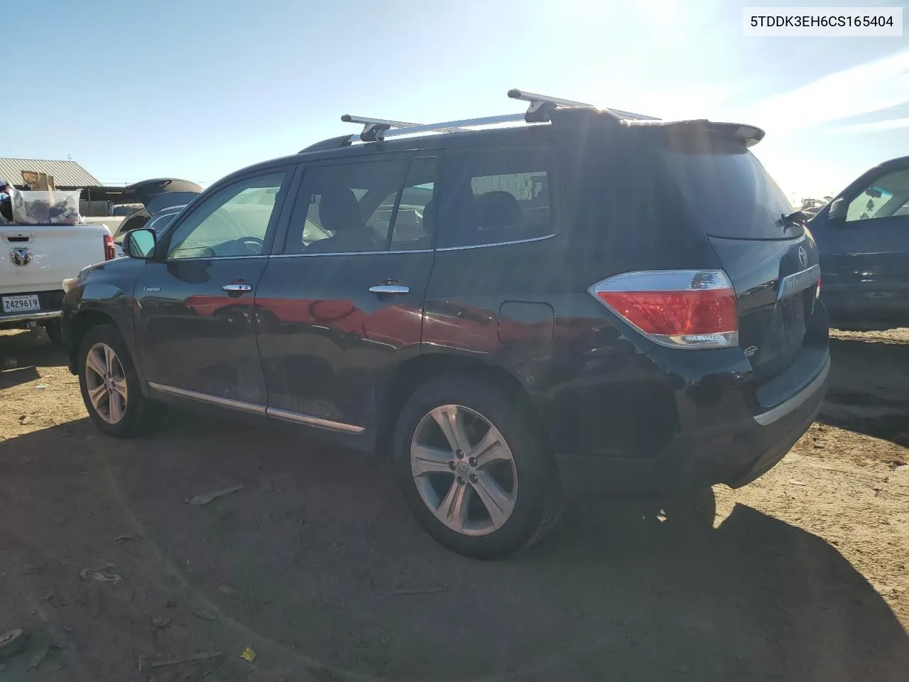 2012 Toyota Highlander Limited VIN: 5TDDK3EH6CS165404 Lot: 81711744