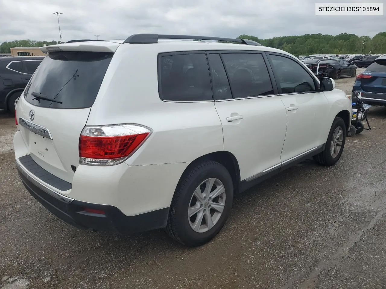 5TDZK3EH3DS105894 2013 Toyota Highlander Base