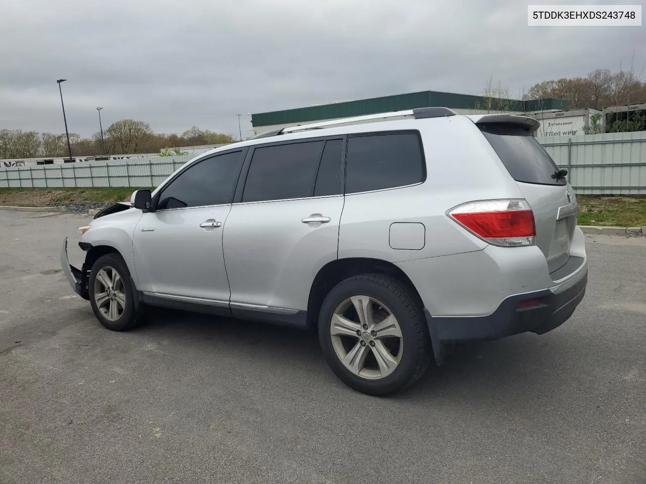 2013 Toyota Highlander Limited VIN: 5TDDK3EHXDS243748 Lot: 53438774