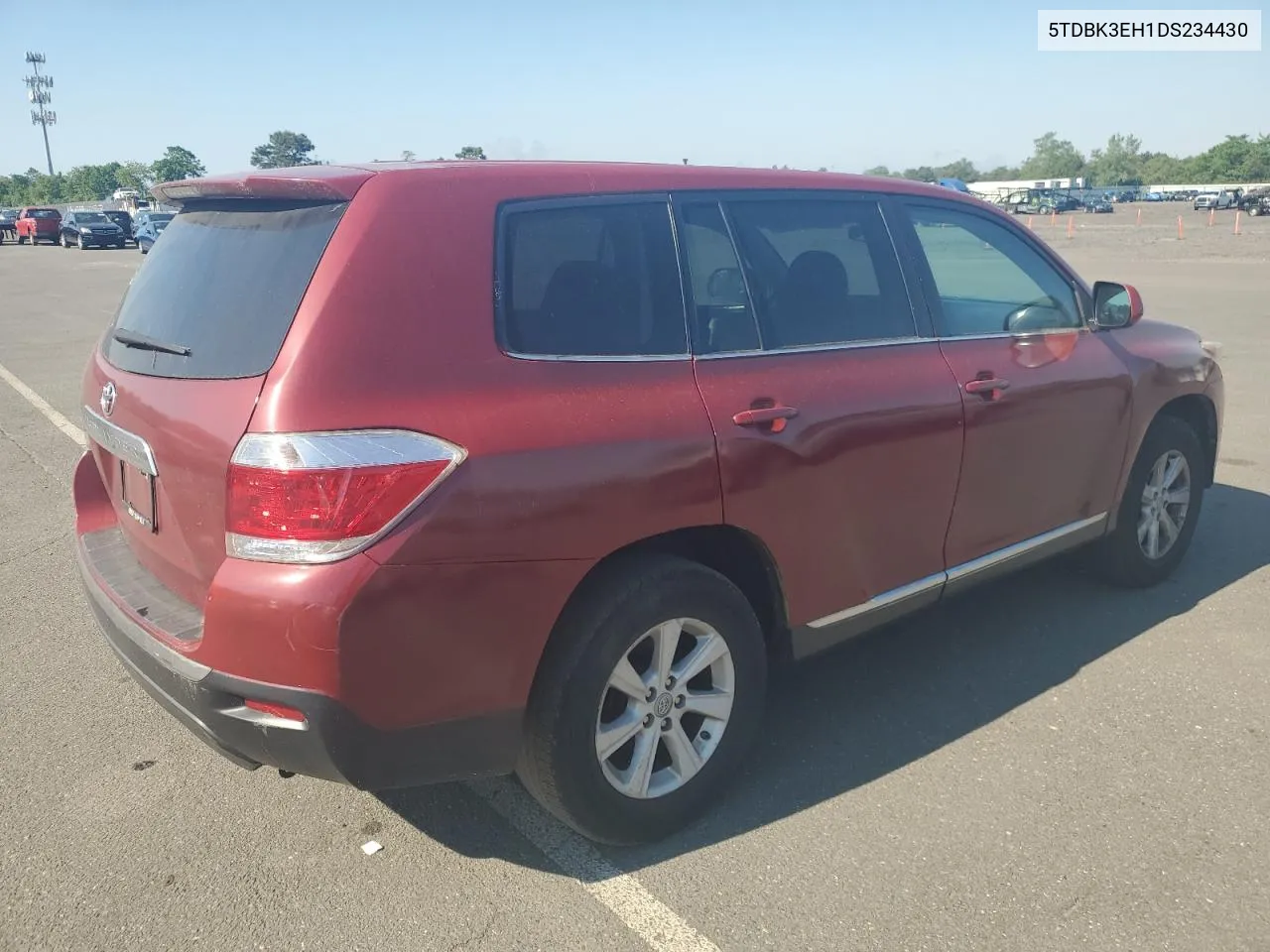 5TDBK3EH1DS234430 2013 Toyota Highlander Base