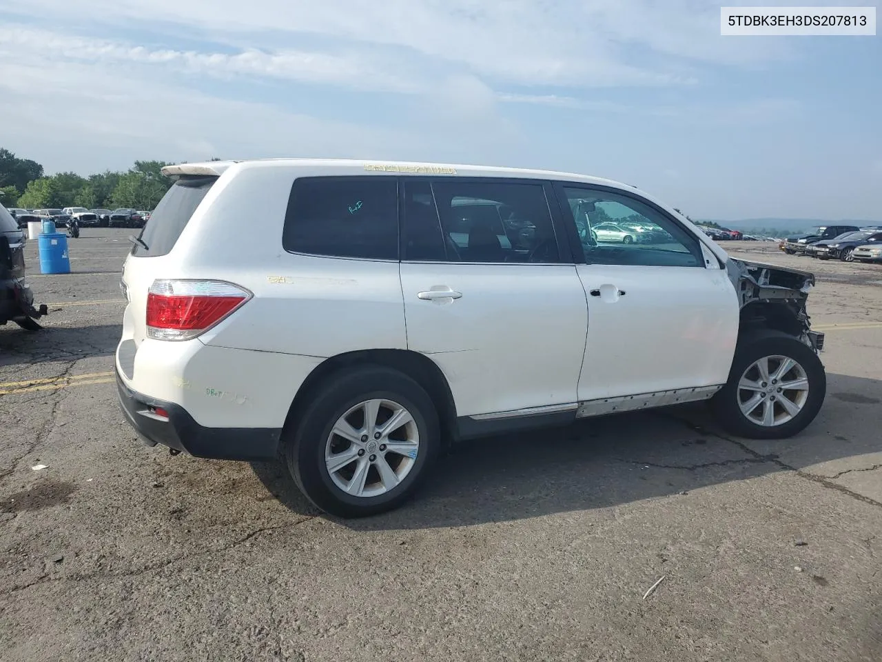 5TDBK3EH3DS207813 2013 Toyota Highlander Base