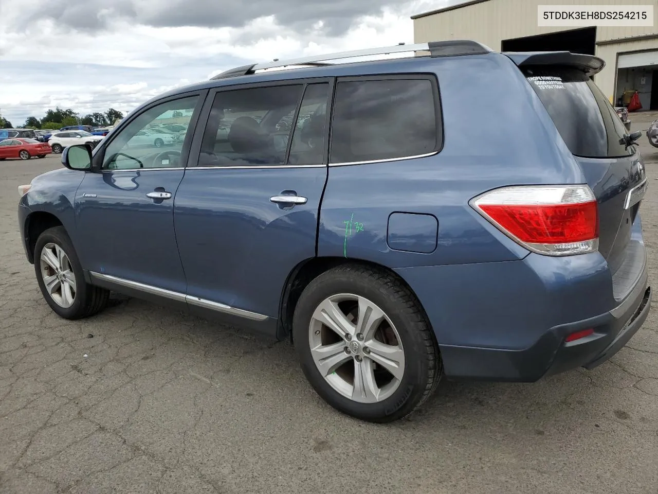 2013 Toyota Highlander Limited VIN: 5TDDK3EH8DS254215 Lot: 60528654