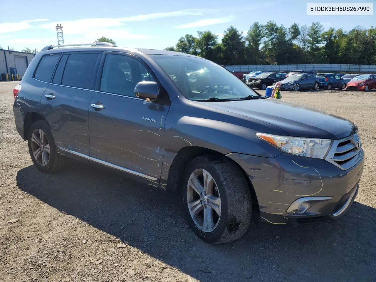 5TDDK3EH5DS267990 2013 Toyota Highlander Limited