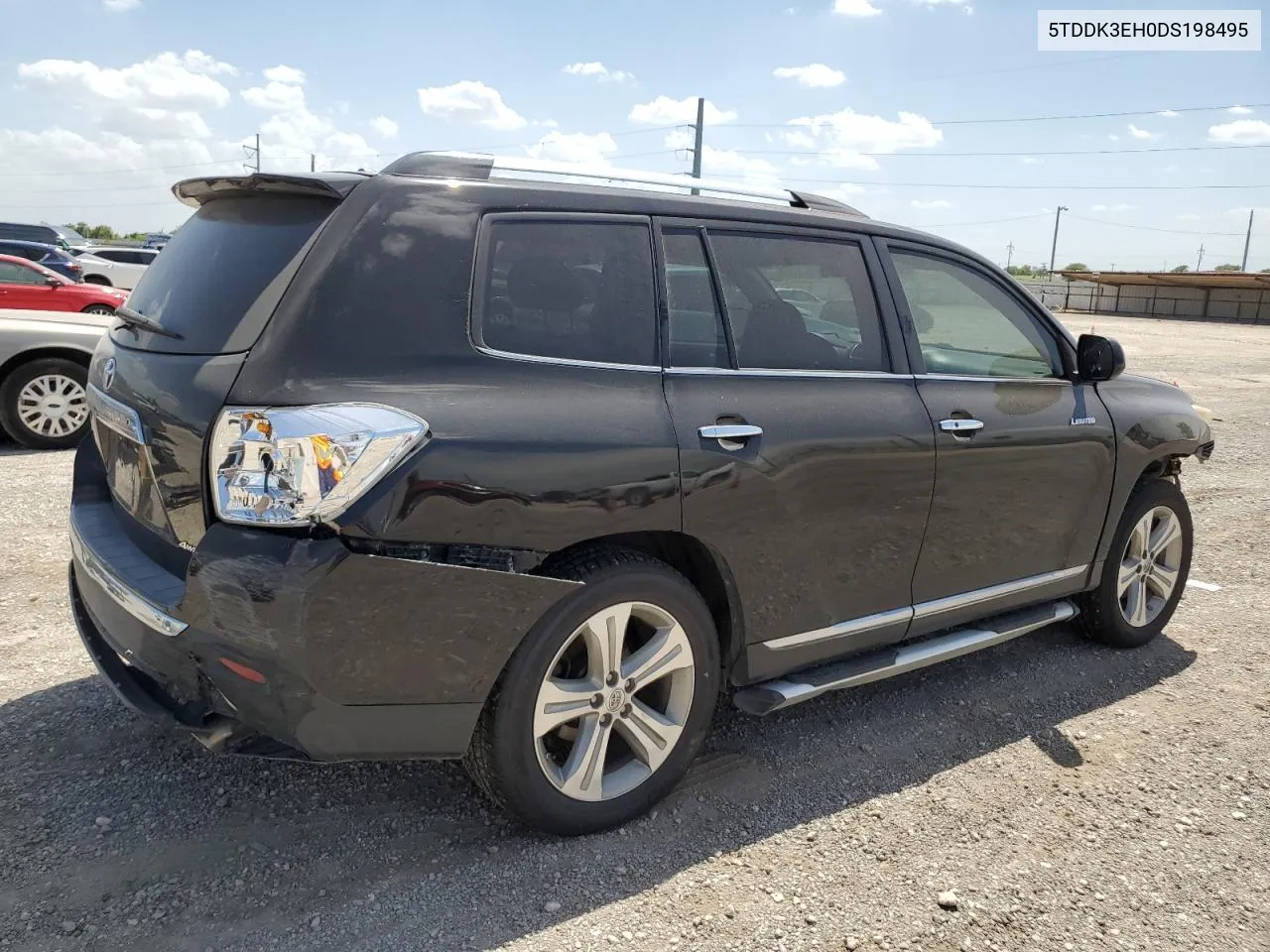 2013 Toyota Highlander Limited VIN: 5TDDK3EH0DS198495 Lot: 61502924