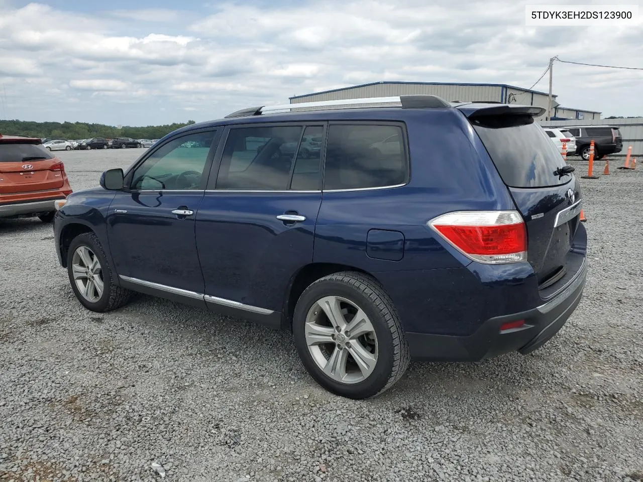 2013 Toyota Highlander Limited VIN: 5TDYK3EH2DS123900 Lot: 62995964