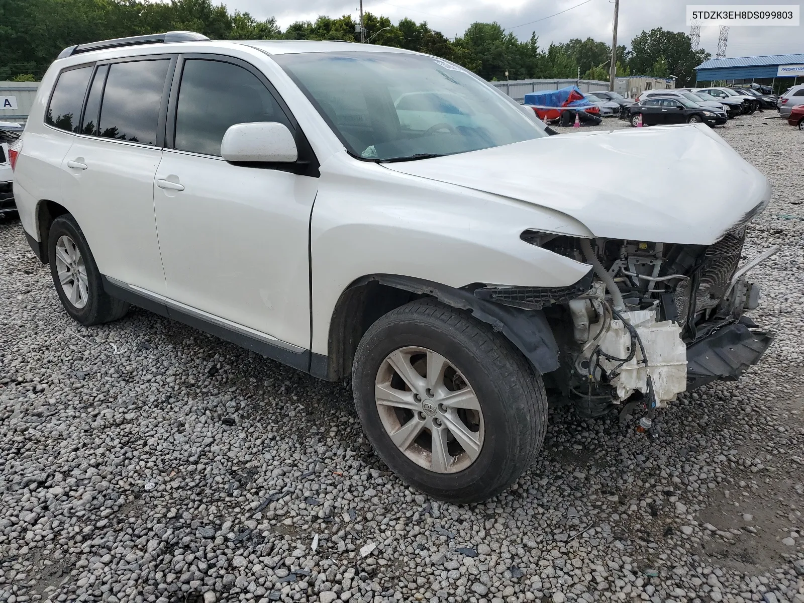 5TDZK3EH8DS099803 2013 Toyota Highlander Base