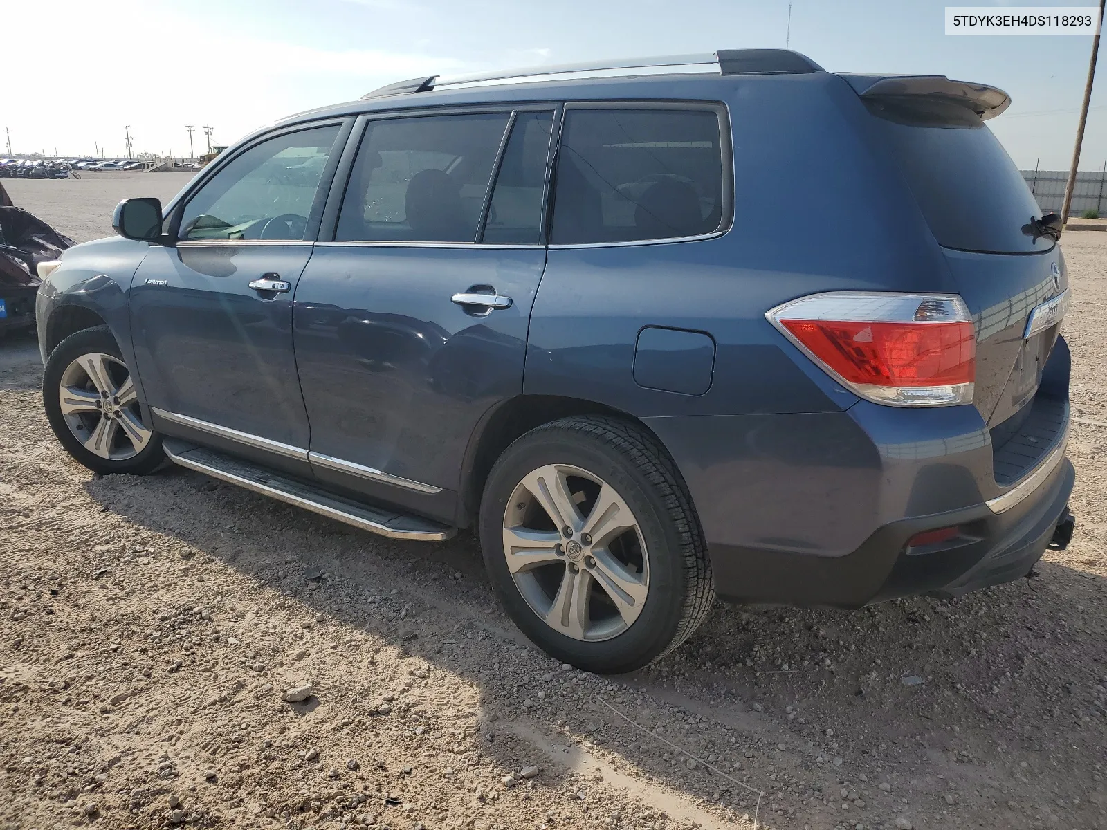 2013 Toyota Highlander Limited VIN: 5TDYK3EH4DS118293 Lot: 63307104