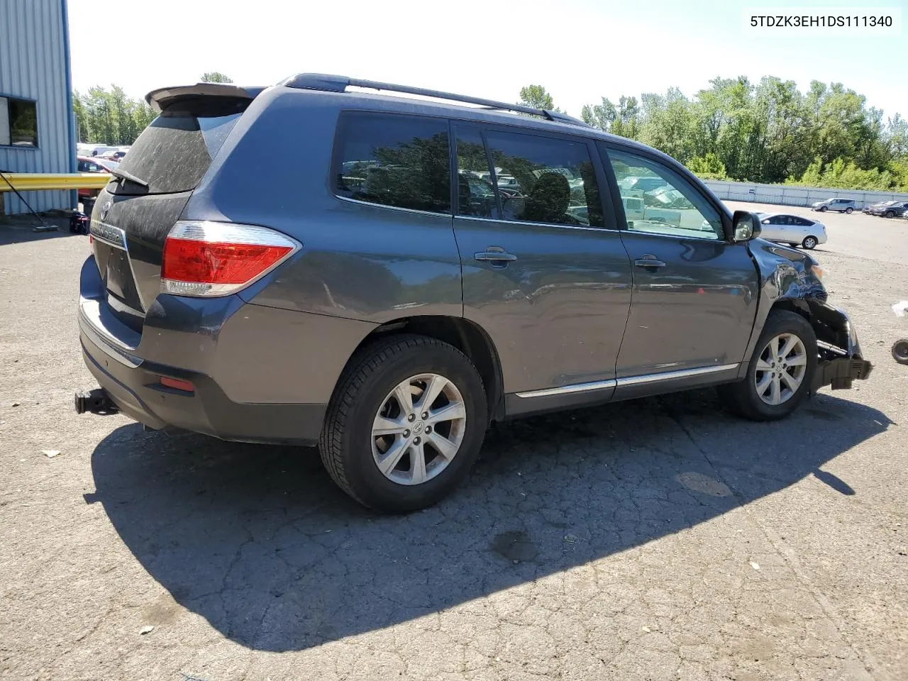 2013 Toyota Highlander Base VIN: 5TDZK3EH1DS111340 Lot: 64165894