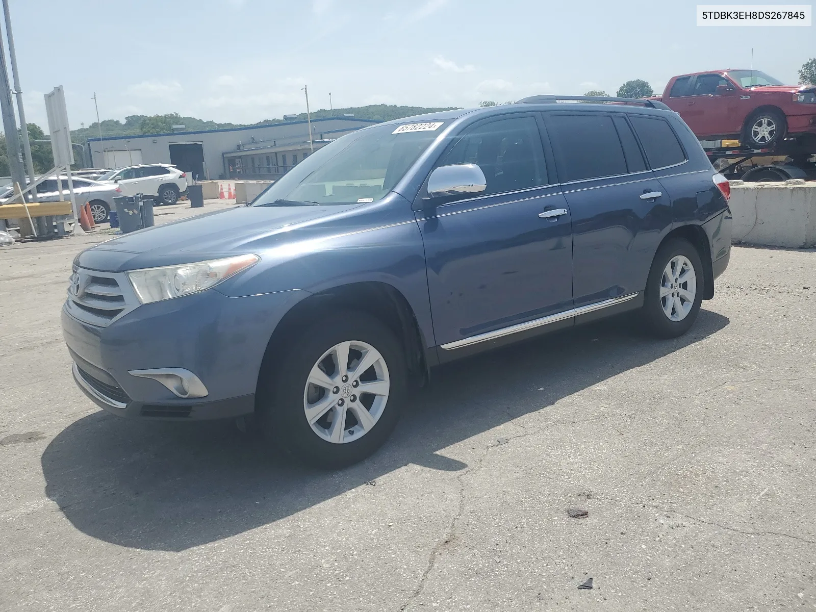 5TDBK3EH8DS267845 2013 Toyota Highlander Base