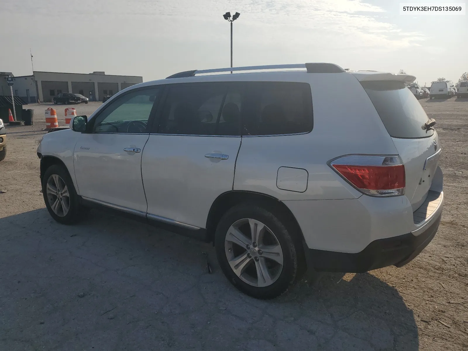 2013 Toyota Highlander Limited VIN: 5TDYK3EH7DS135069 Lot: 66060574