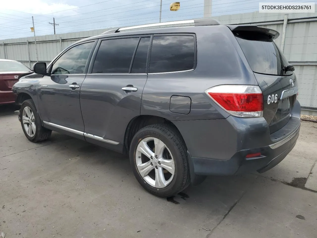 2013 Toyota Highlander Limited VIN: 5TDDK3EH0DS236761 Lot: 66171584