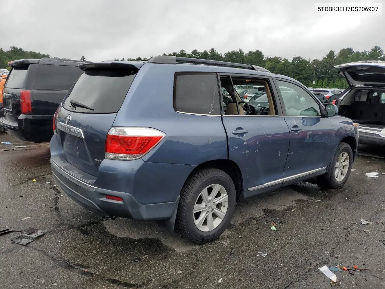 5TDBK3EH7DS206907 2013 Toyota Highlander Base