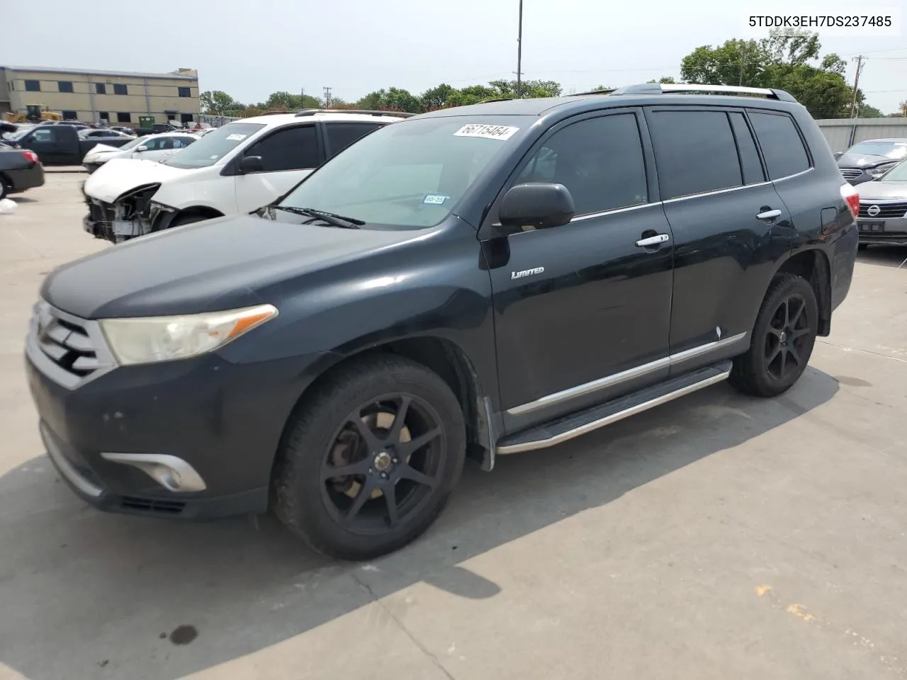 2013 Toyota Highlander Limited VIN: 5TDDK3EH7DS237485 Lot: 66715464