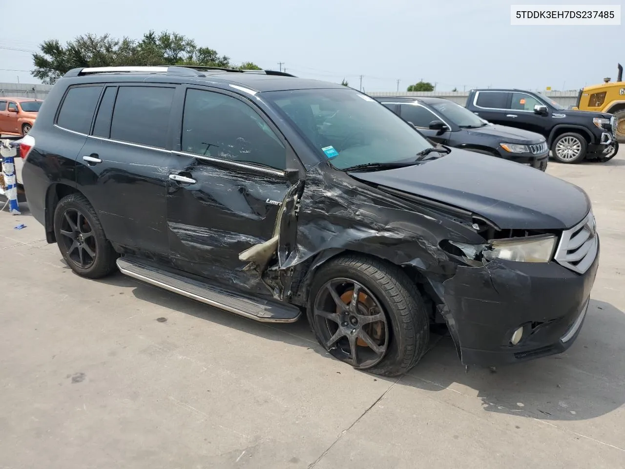 2013 Toyota Highlander Limited VIN: 5TDDK3EH7DS237485 Lot: 66715464