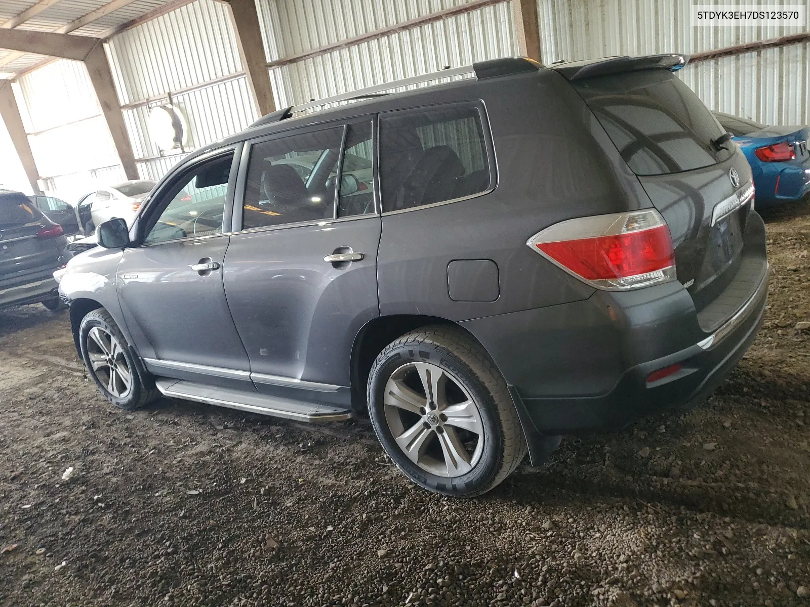 2013 Toyota Highlander Limited VIN: 5TDYK3EH7DS123570 Lot: 67320624