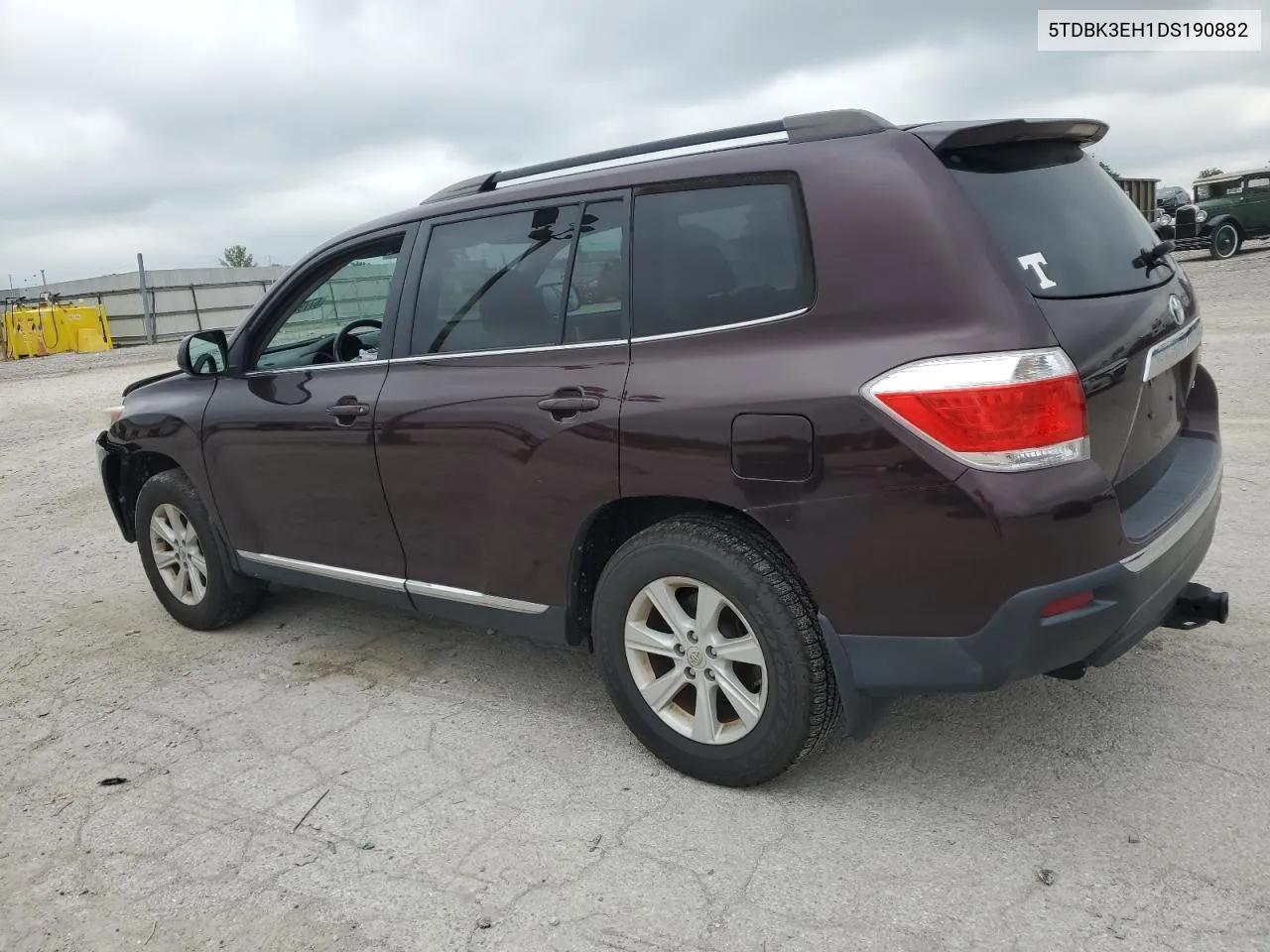 2013 Toyota Highlander Base VIN: 5TDBK3EH1DS190882 Lot: 67790104