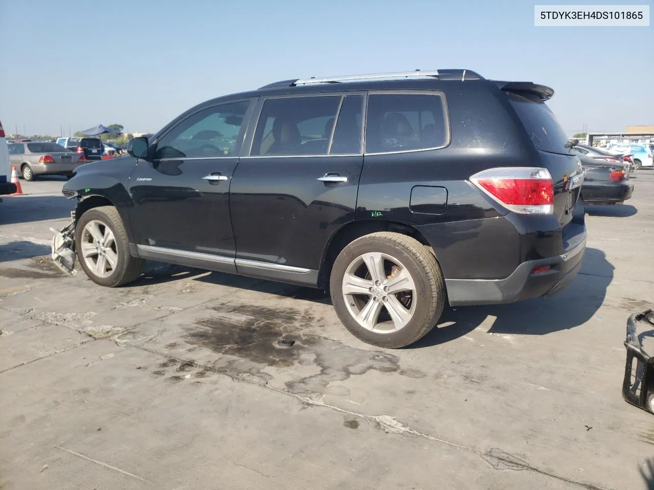 5TDYK3EH4DS101865 2013 Toyota Highlander Limited