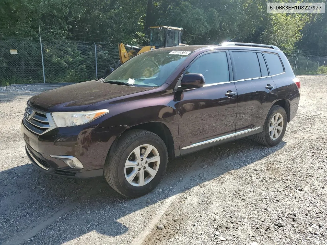 5TDBK3EH1DS227977 2013 Toyota Highlander Base