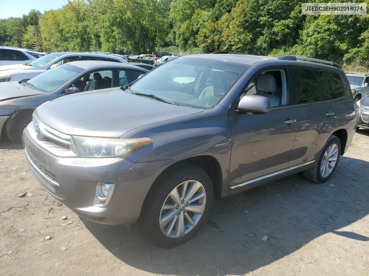 2013 Toyota Highlander Hybrid Limited VIN: JTEDC3EH9D2018074 Lot: 69518114