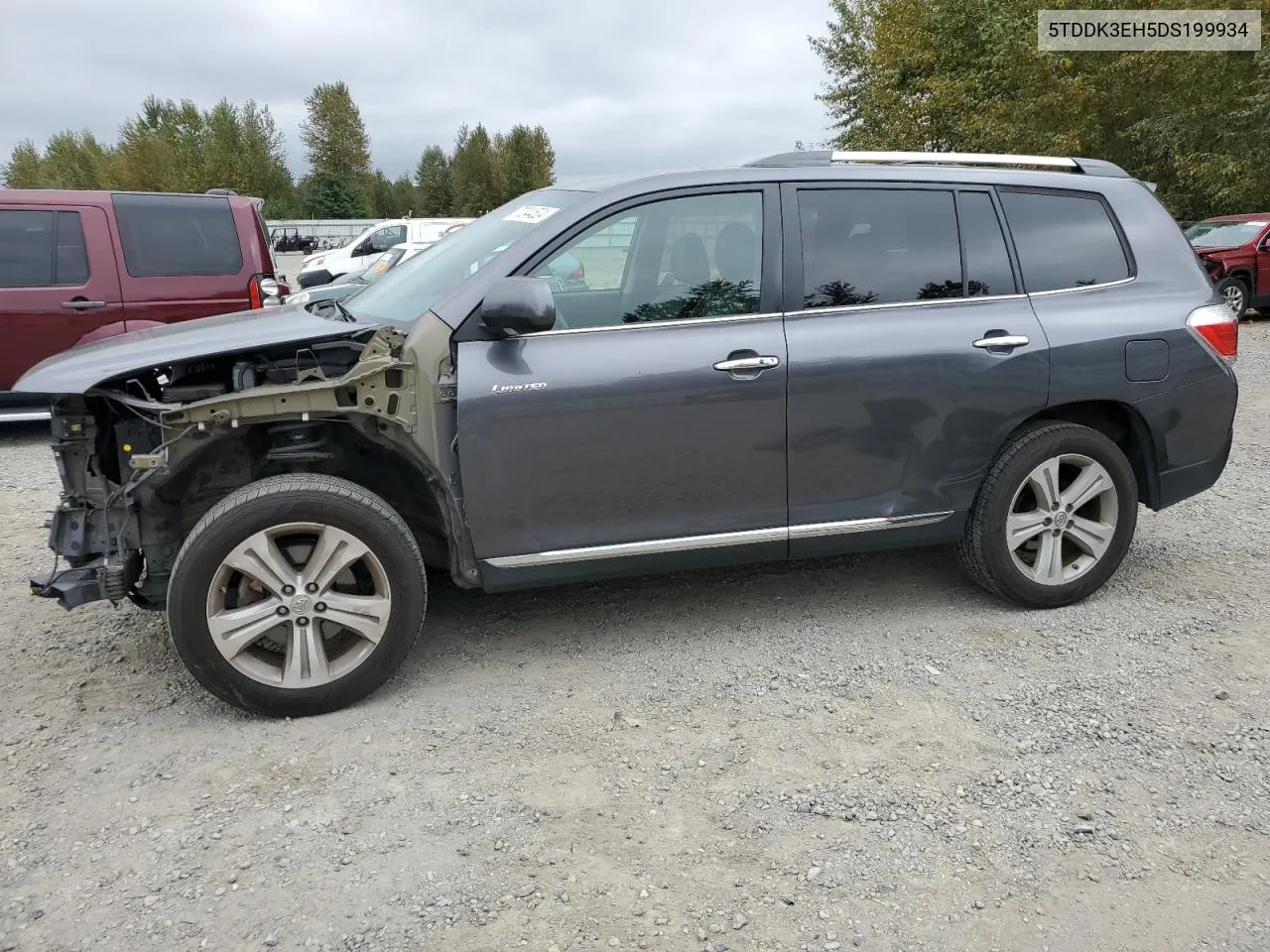 5TDDK3EH5DS199934 2013 Toyota Highlander Limited