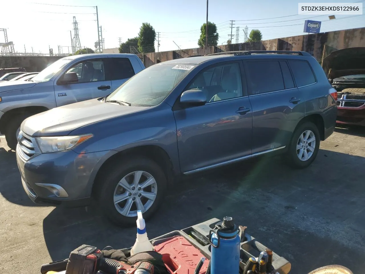 5TDZK3EHXDS122966 2013 Toyota Highlander Base