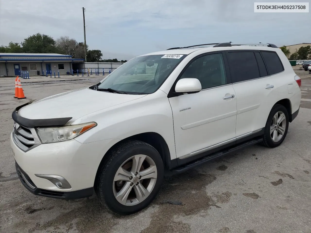 2013 Toyota Highlander Limited VIN: 5TDDK3EH4DS237508 Lot: 70320274