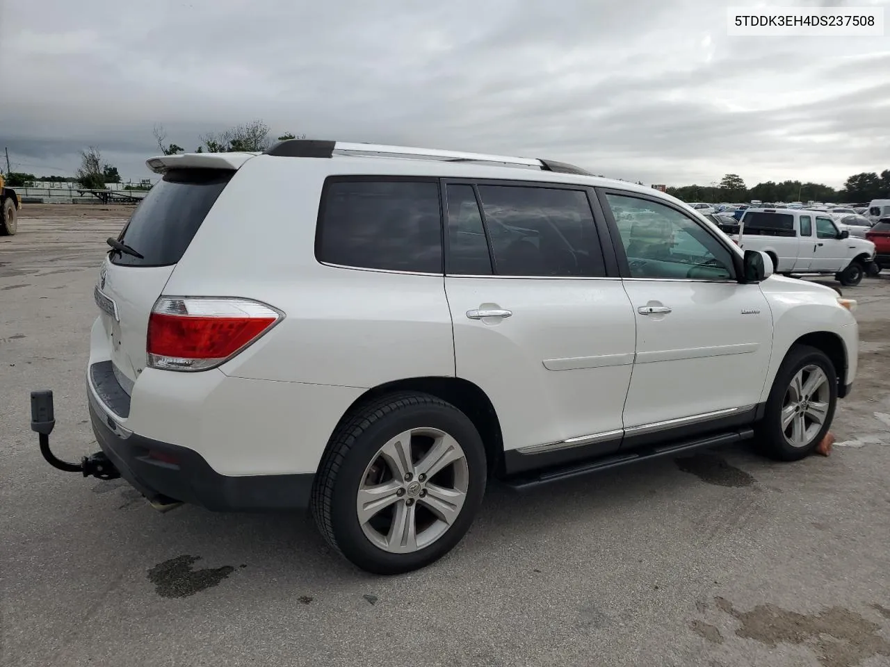 2013 Toyota Highlander Limited VIN: 5TDDK3EH4DS237508 Lot: 70320274