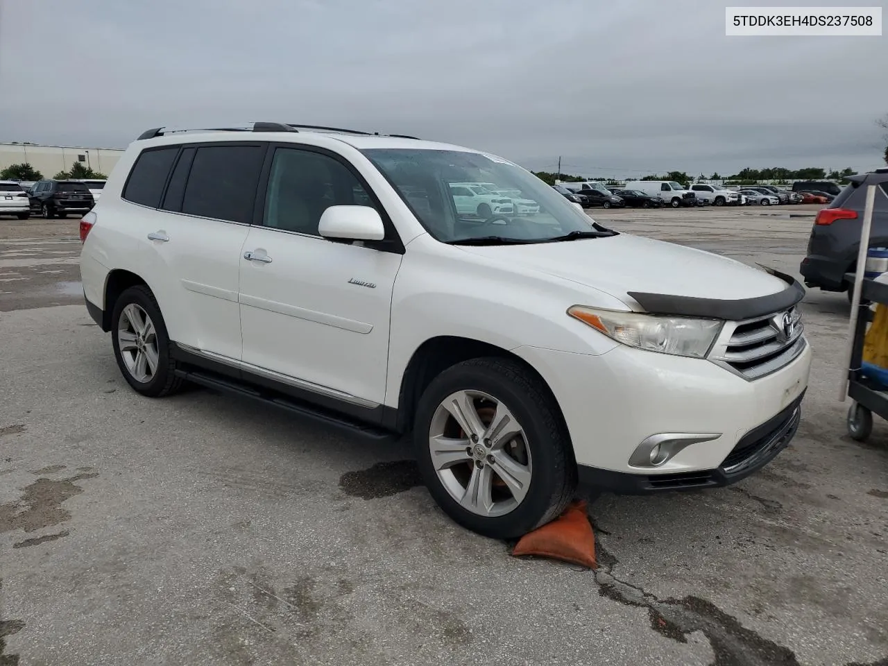 2013 Toyota Highlander Limited VIN: 5TDDK3EH4DS237508 Lot: 70320274