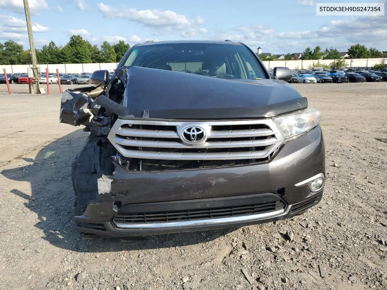 5TDDK3EH9DS247354 2013 Toyota Highlander Limited