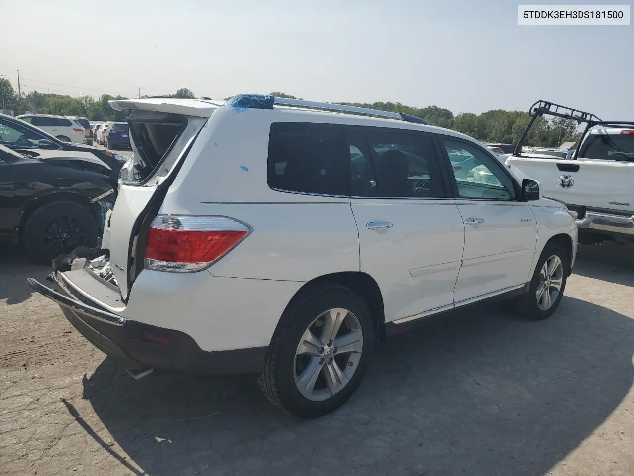 5TDDK3EH3DS181500 2013 Toyota Highlander Limited