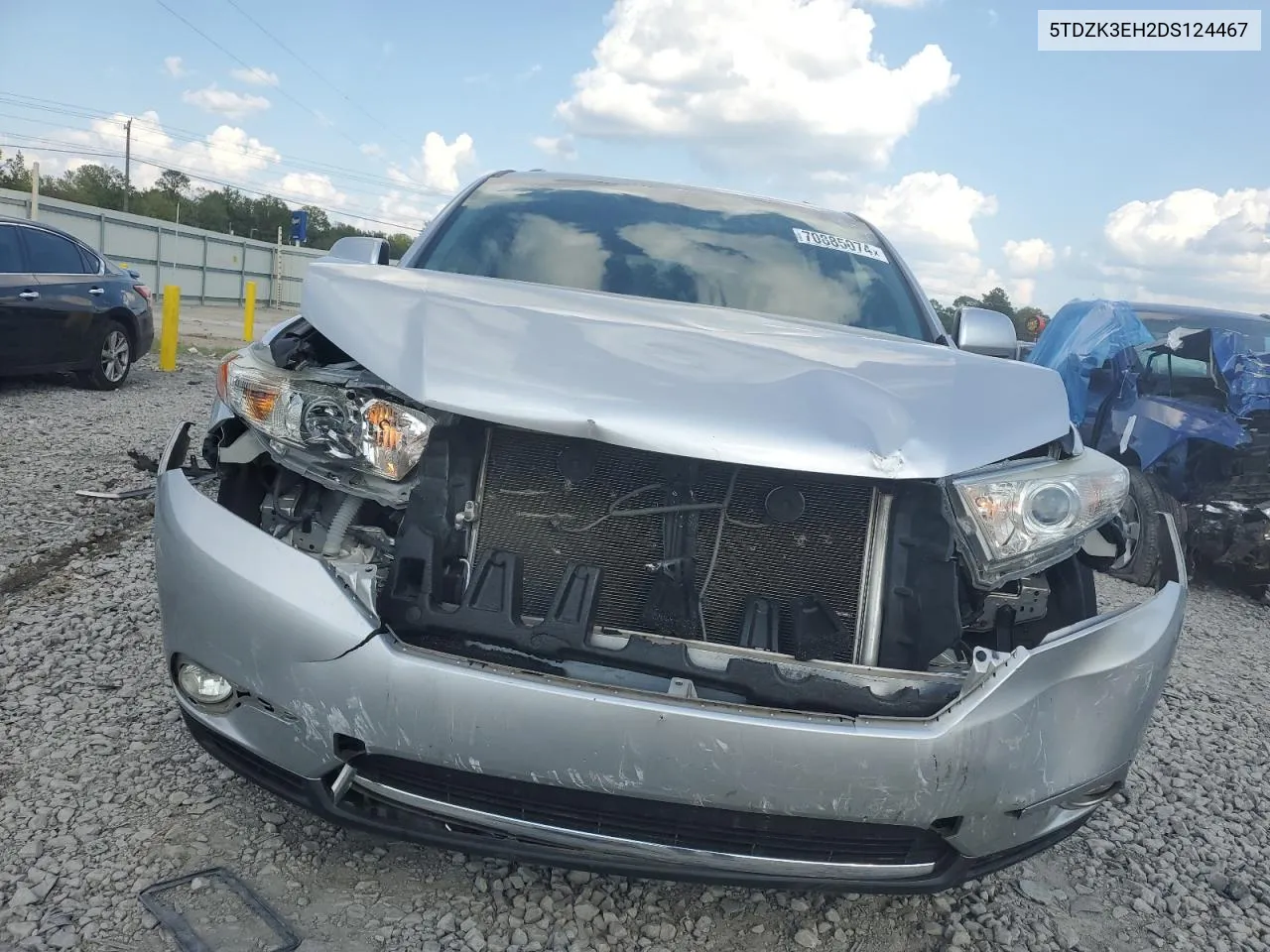 5TDZK3EH2DS124467 2013 Toyota Highlander Base