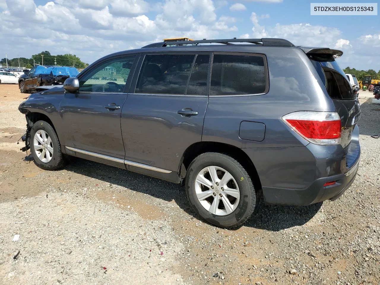 5TDZK3EH0DS125343 2013 Toyota Highlander Base