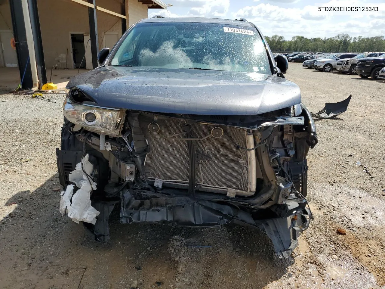 5TDZK3EH0DS125343 2013 Toyota Highlander Base