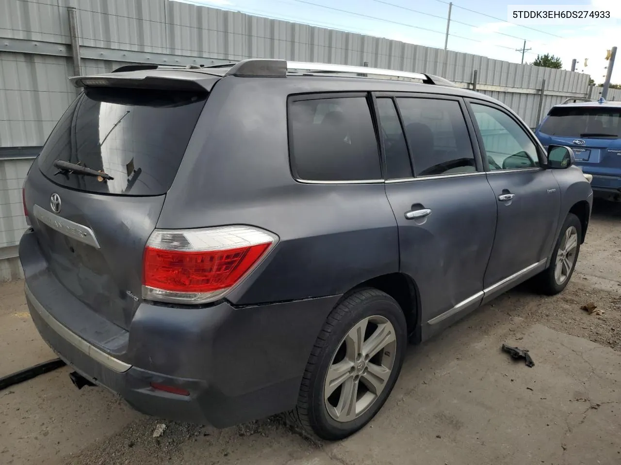 5TDDK3EH6DS274933 2013 Toyota Highlander Limited