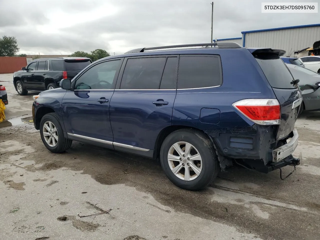 2013 Toyota Highlander Base VIN: 5TDZK3EH7DS095760 Lot: 71387704