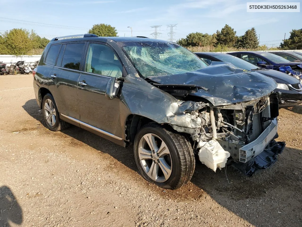 5TDDK3EH5DS263468 2013 Toyota Highlander Limited