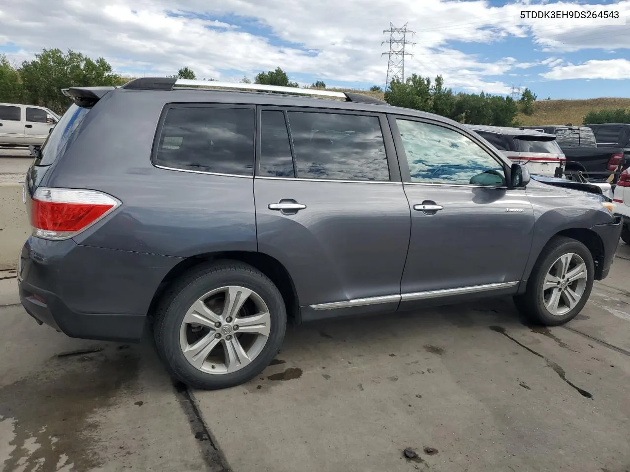 2013 Toyota Highlander Limited VIN: 5TDDK3EH9DS264543 Lot: 71677154