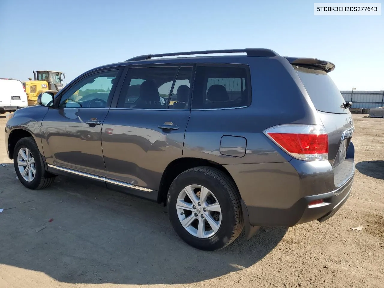 2013 Toyota Highlander Base VIN: 5TDBK3EH2DS277643 Lot: 71934484