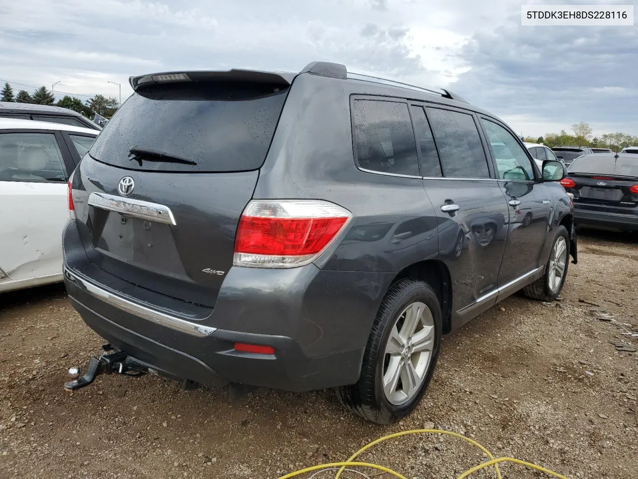 5TDDK3EH8DS228116 2013 Toyota Highlander Limited