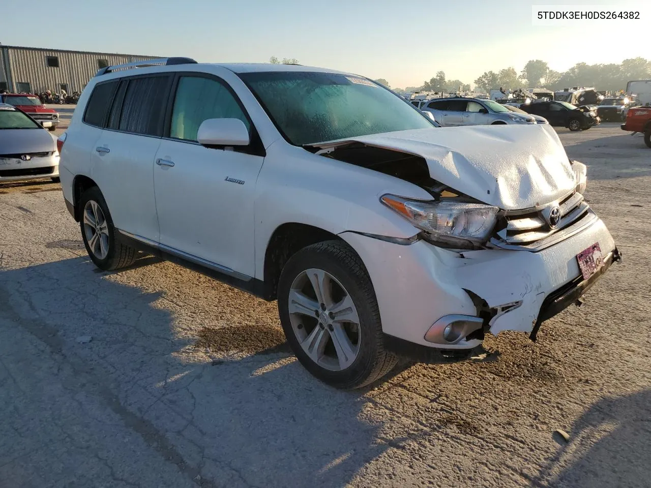 2013 Toyota Highlander Limited VIN: 5TDDK3EH0DS264382 Lot: 72563514