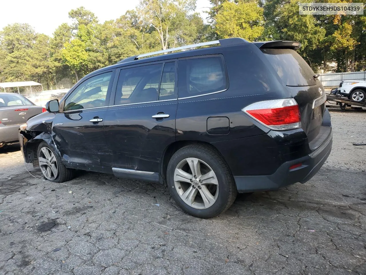 2013 Toyota Highlander Limited VIN: 5TDYK3EH9DS104339 Lot: 72658094