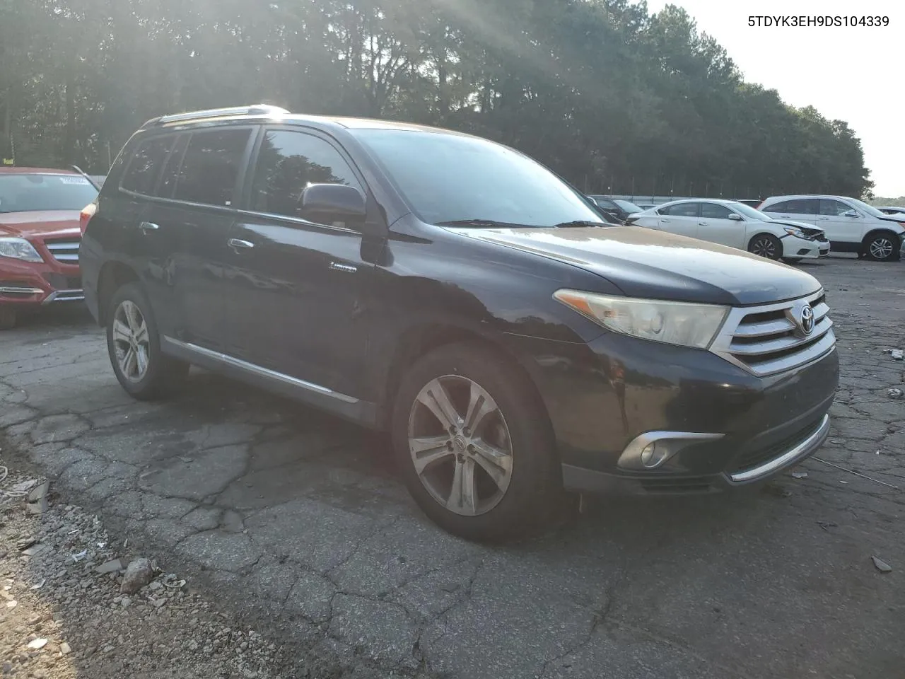 2013 Toyota Highlander Limited VIN: 5TDYK3EH9DS104339 Lot: 72658094