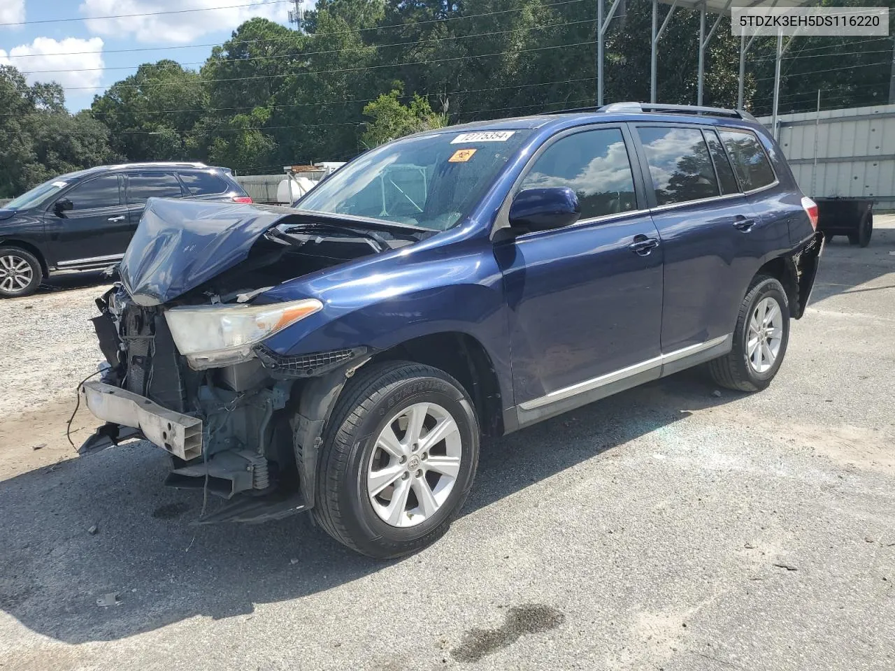 5TDZK3EH5DS116220 2013 Toyota Highlander Base