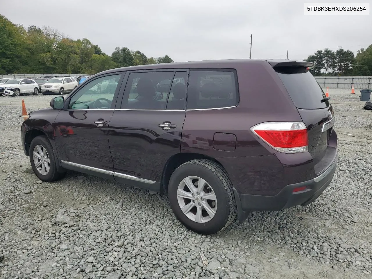 5TDBK3EHXDS206254 2013 Toyota Highlander Base