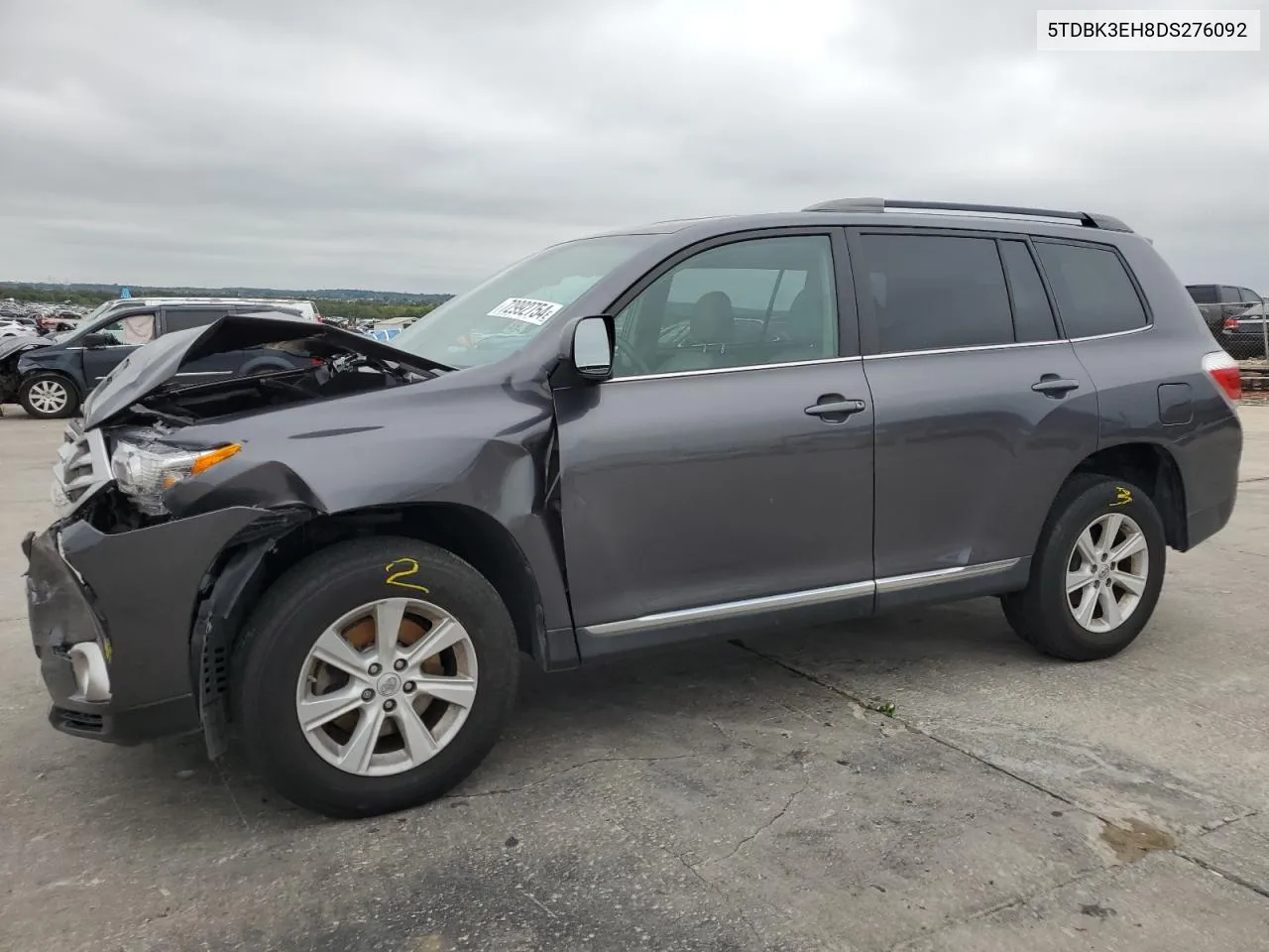 5TDBK3EH8DS276092 2013 Toyota Highlander Base